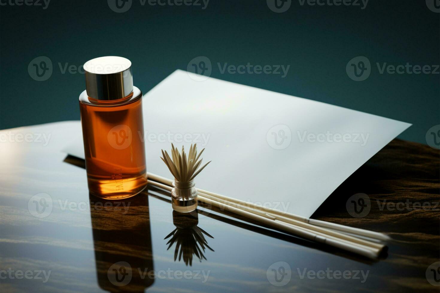A striking product podium showcases the essence of moisturizer bottles AI Generated photo