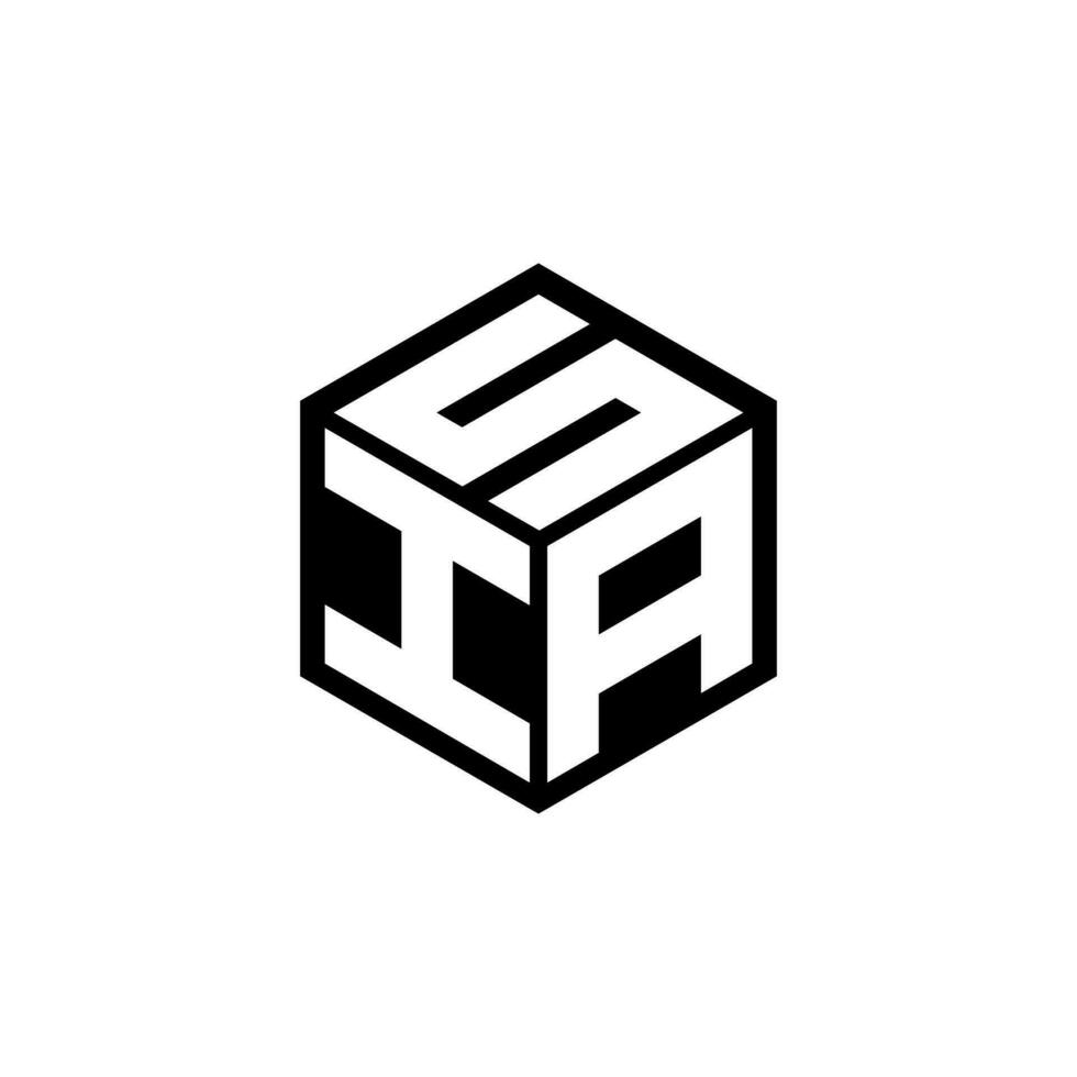 IAS Letter Logo Design, Inspiration for a Unique Identity. Modern Elegance and Creative Design. Watermark Your Success with the Striking this Logo. vector