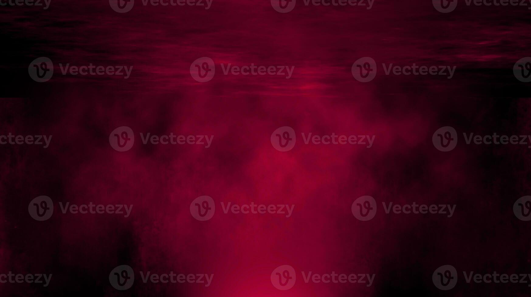 3D grunge room interior with spotlight and smoky atmosphere photo
