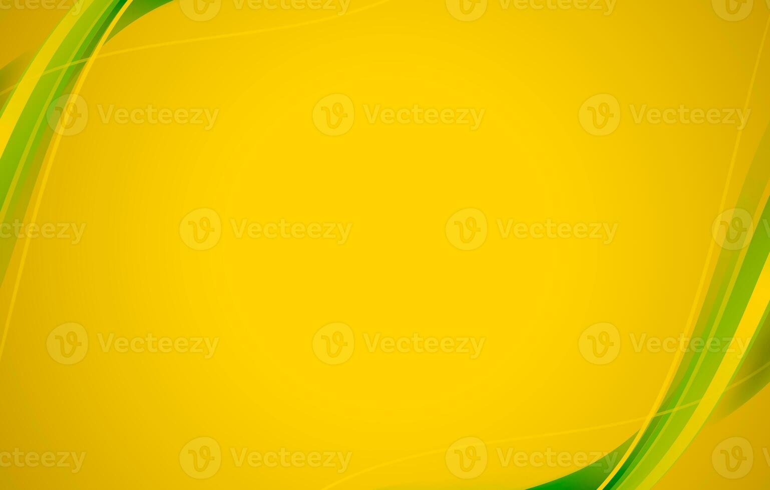 Abstract curve corner frame design photo