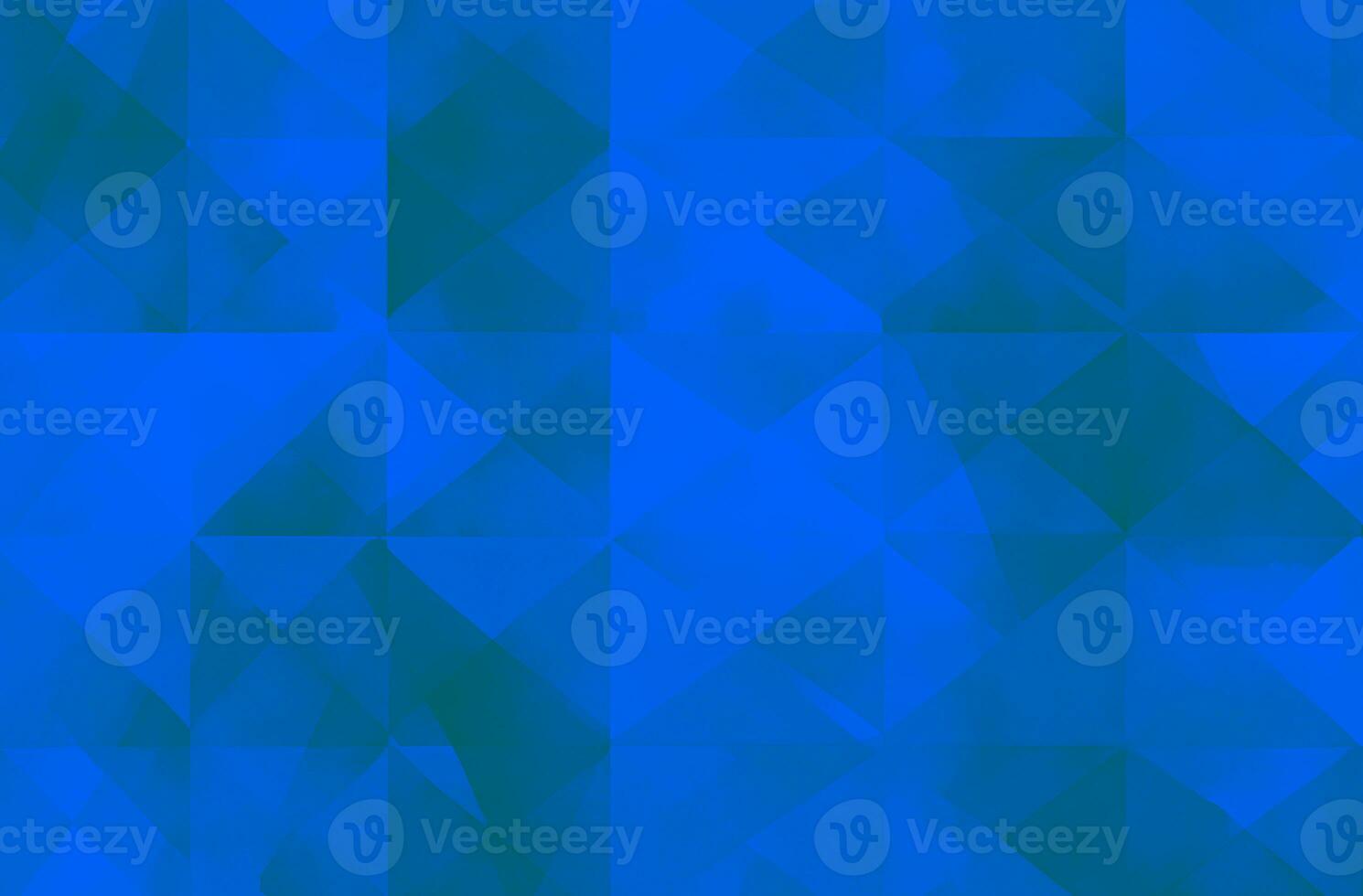 Abstract geometric pattern in blue triangle shapes background photo