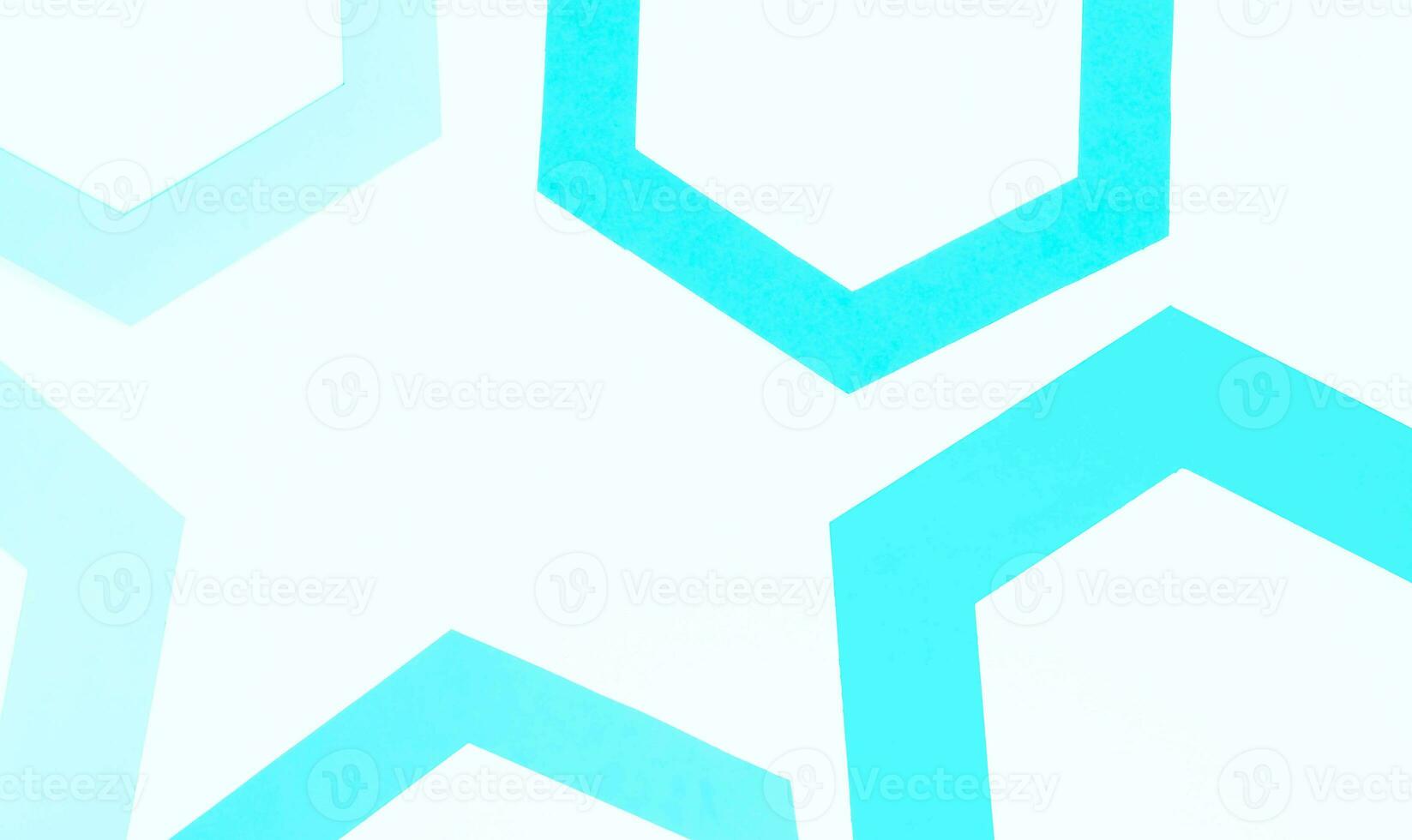 High Quality Abstract Hexagon Colorful Background Design photo