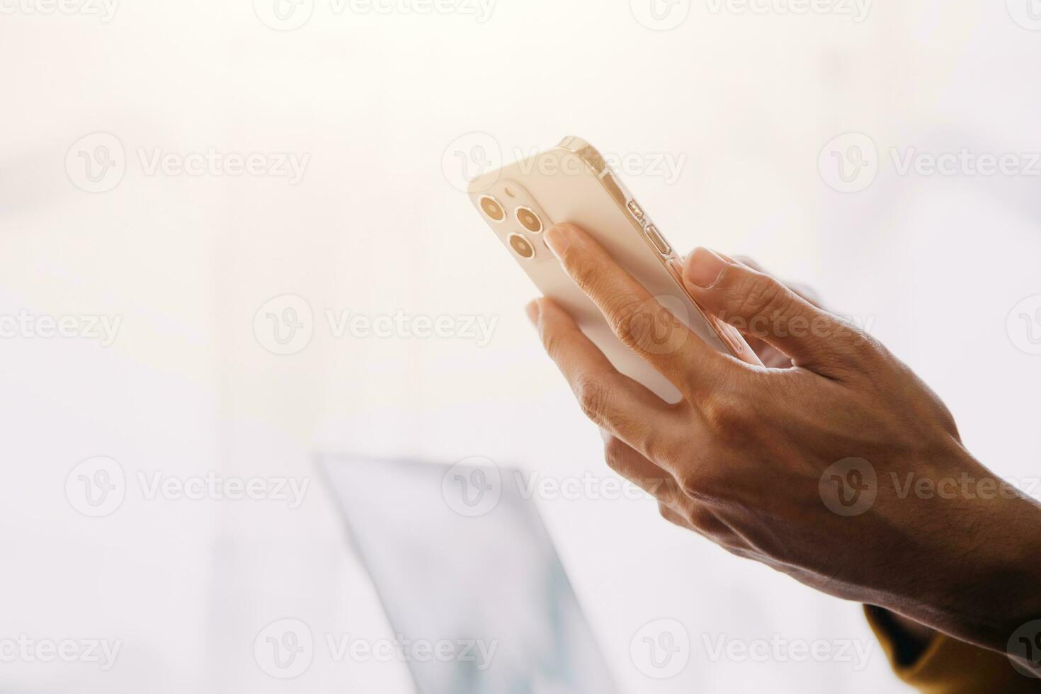 Business Man Financial Inspector and Secretary Making Report, Calculating or Checking Balance. Internal Revenue Service Inspector Checking Document Audit Concept photo