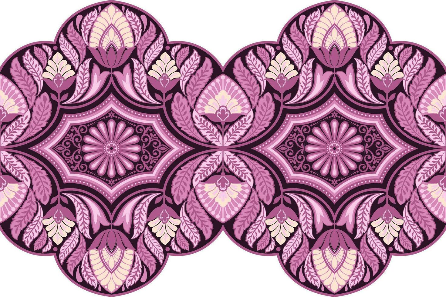 flower pattern design background seamless vector