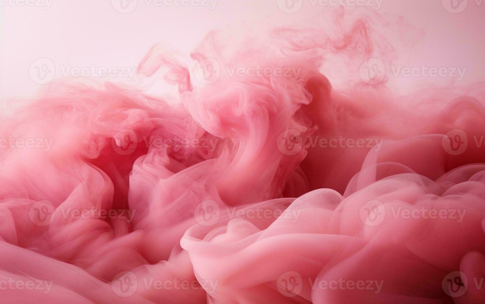 High-Resolution Pink Smoke on a Serene Background, Conjuring a Dreamlike Peace photo