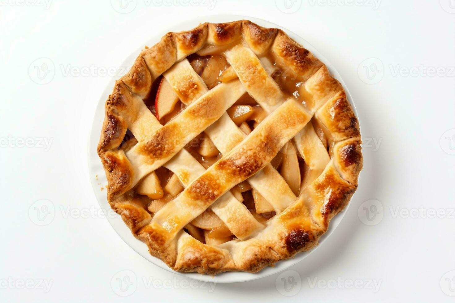 Bright White Background with a Simple Top Down View Generative Ai