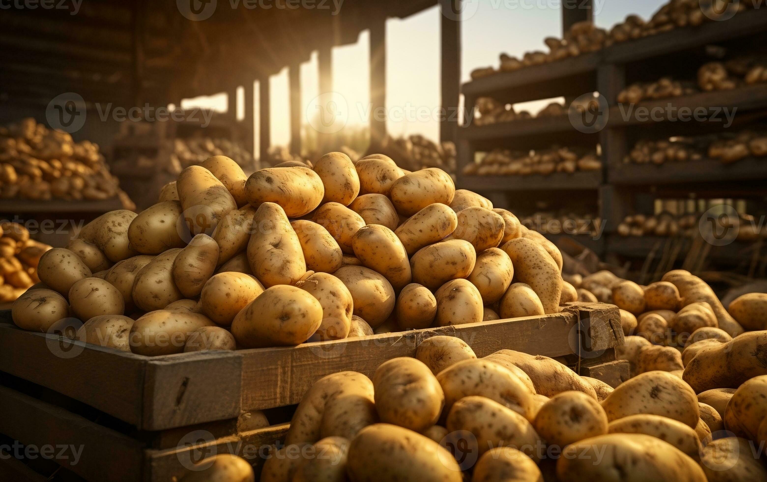 Nutritional Benefits of Potatoes Vitamins and Minerals, Generative by