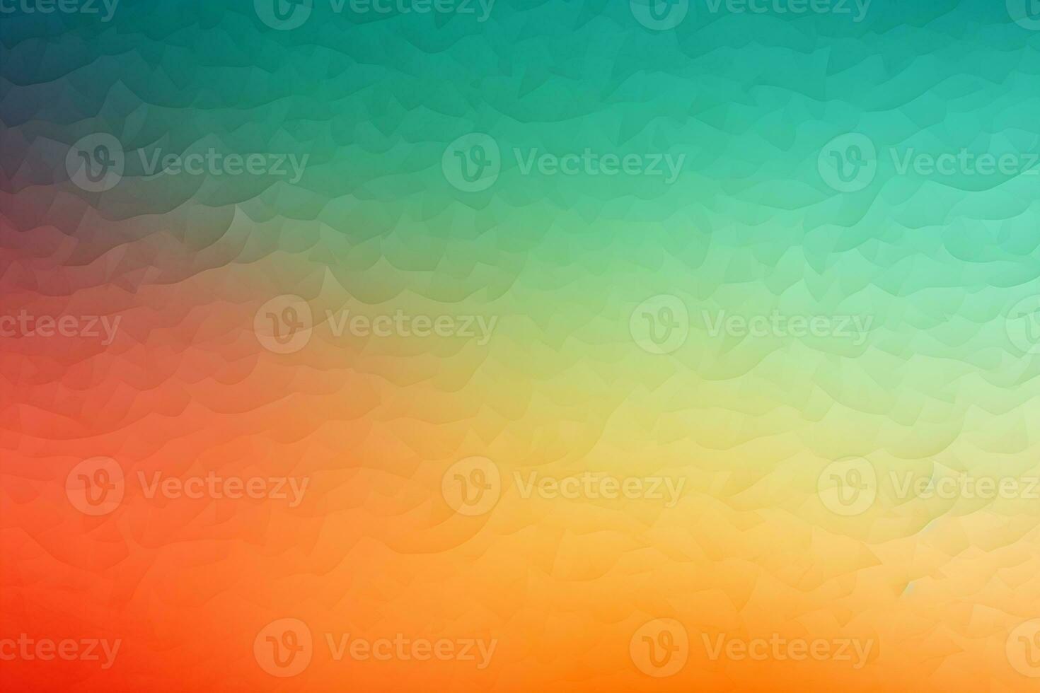 A Glimpse into Orange, Teal, Green, and Pink. Generated By Ai photo