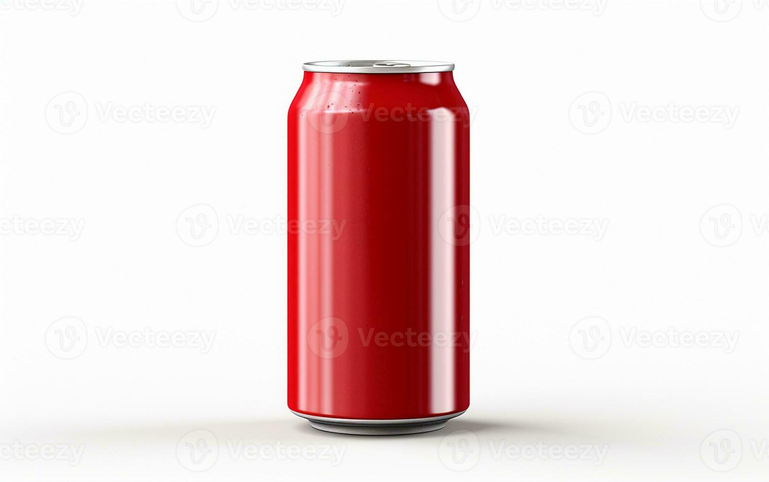 Soda Can on a White Background. Generative By Ai photo