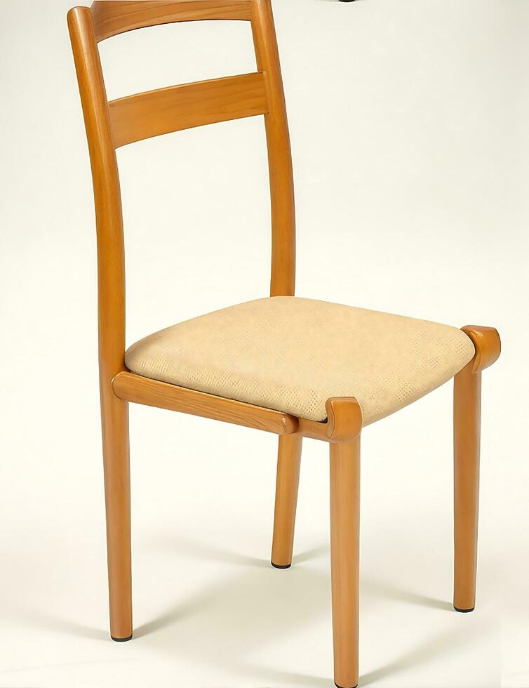 Comfortable smart single chair front said photo