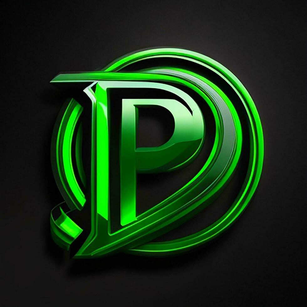 Stylish capital letter logo photo