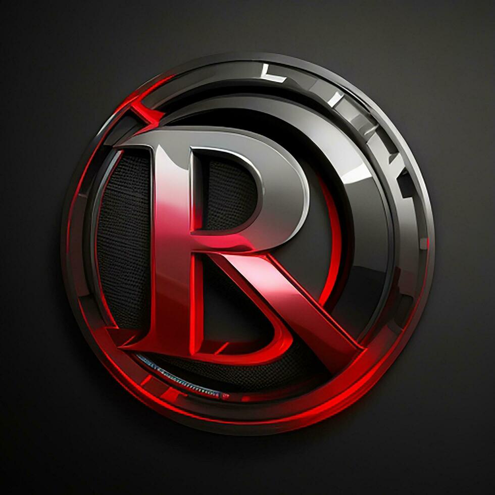 Stylish capital letter logo photo