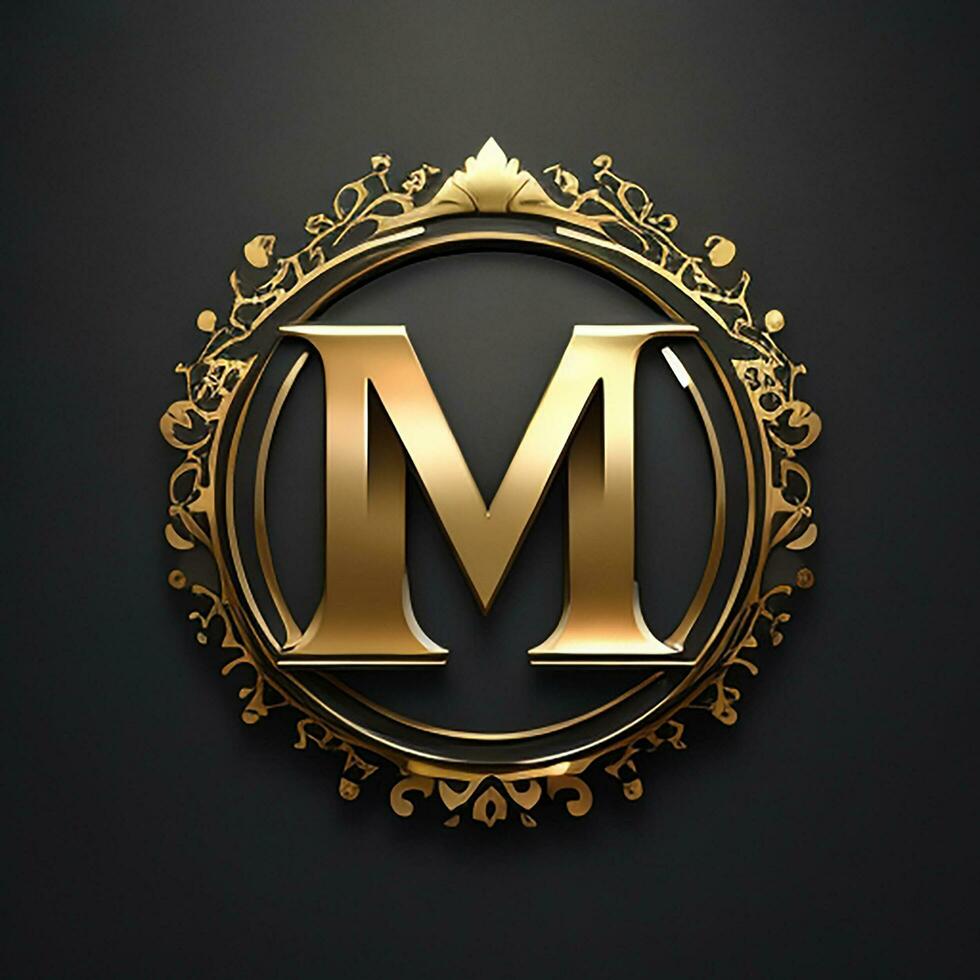 Stylish capital letter logo photo