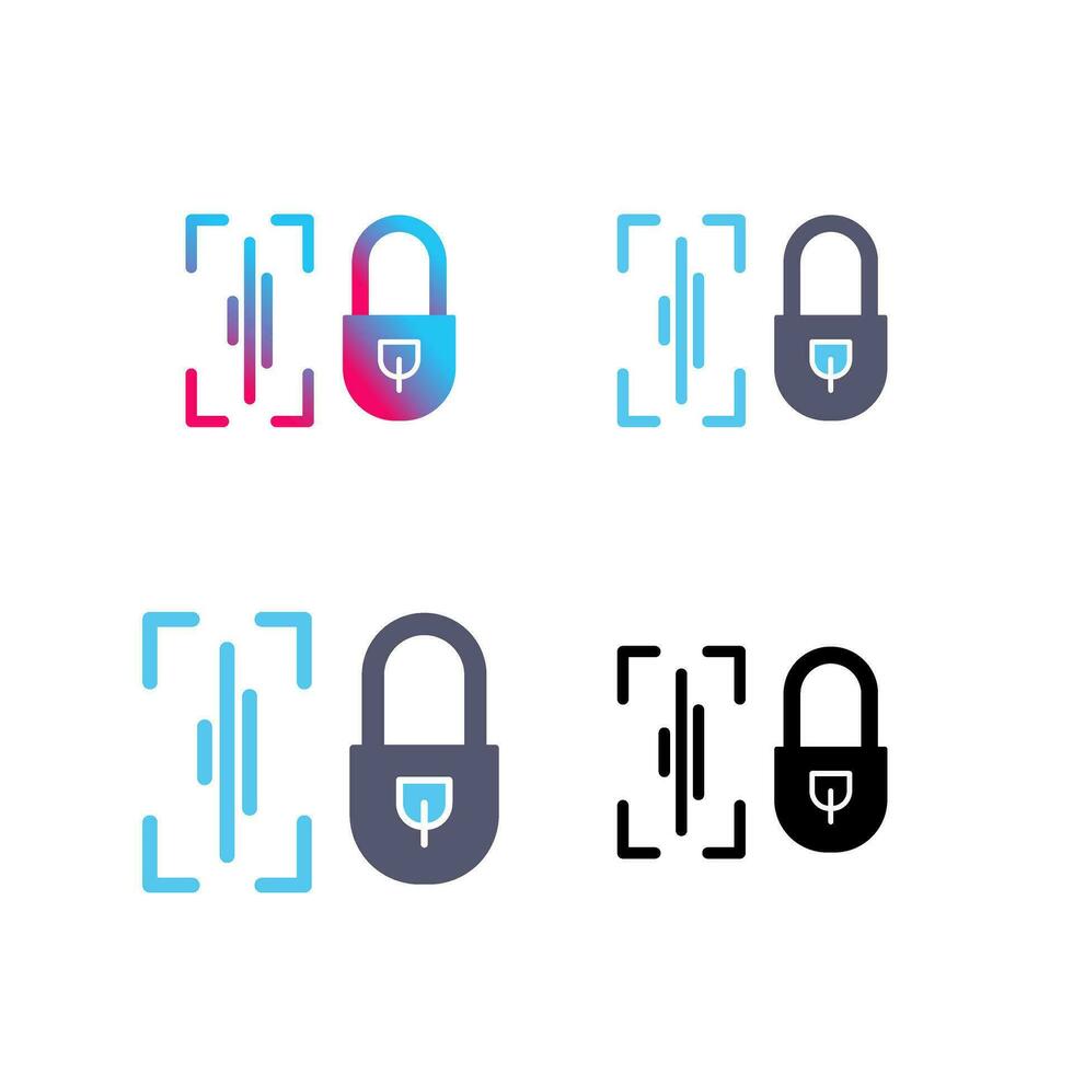 Voice Lock Vector Icon