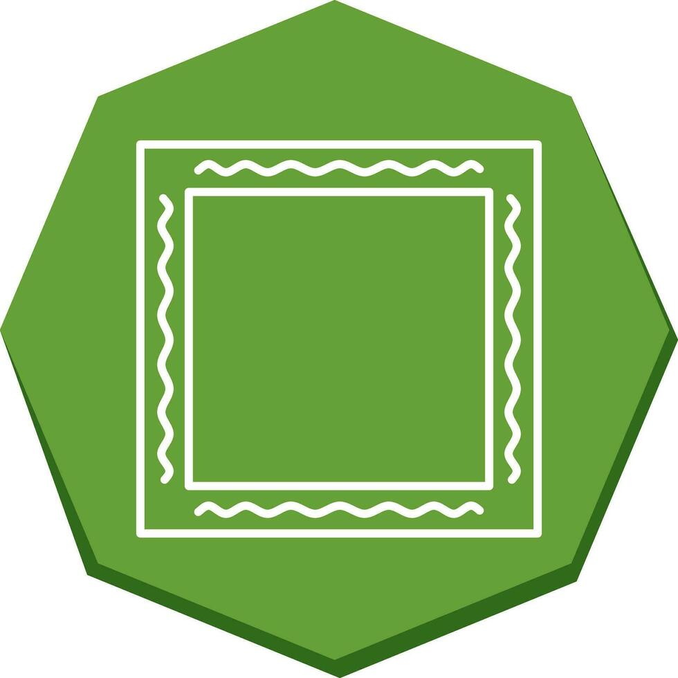 Unique Frame Vector Icon