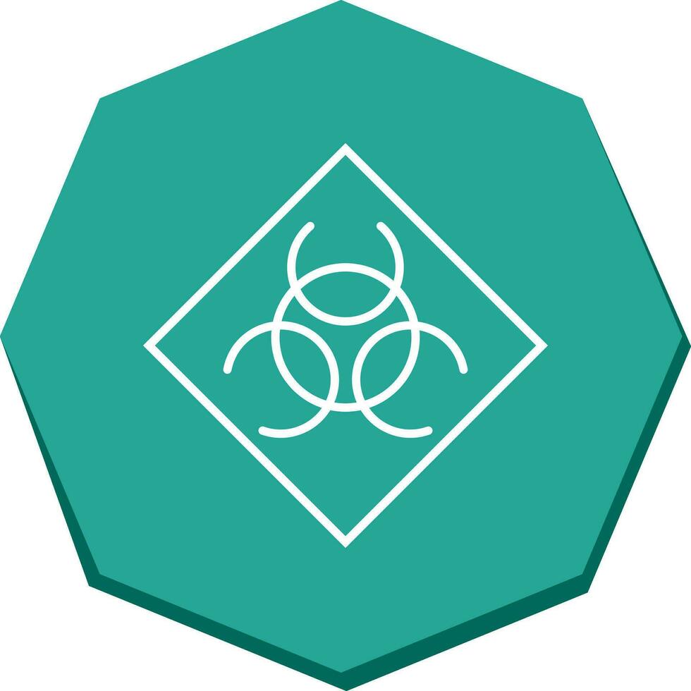 Biological Hazard Vector Icon