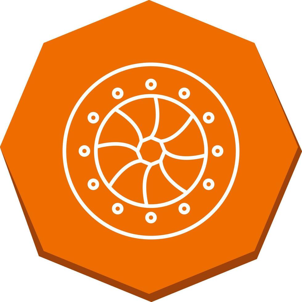 Unique Optical Diaphram Vector Icon