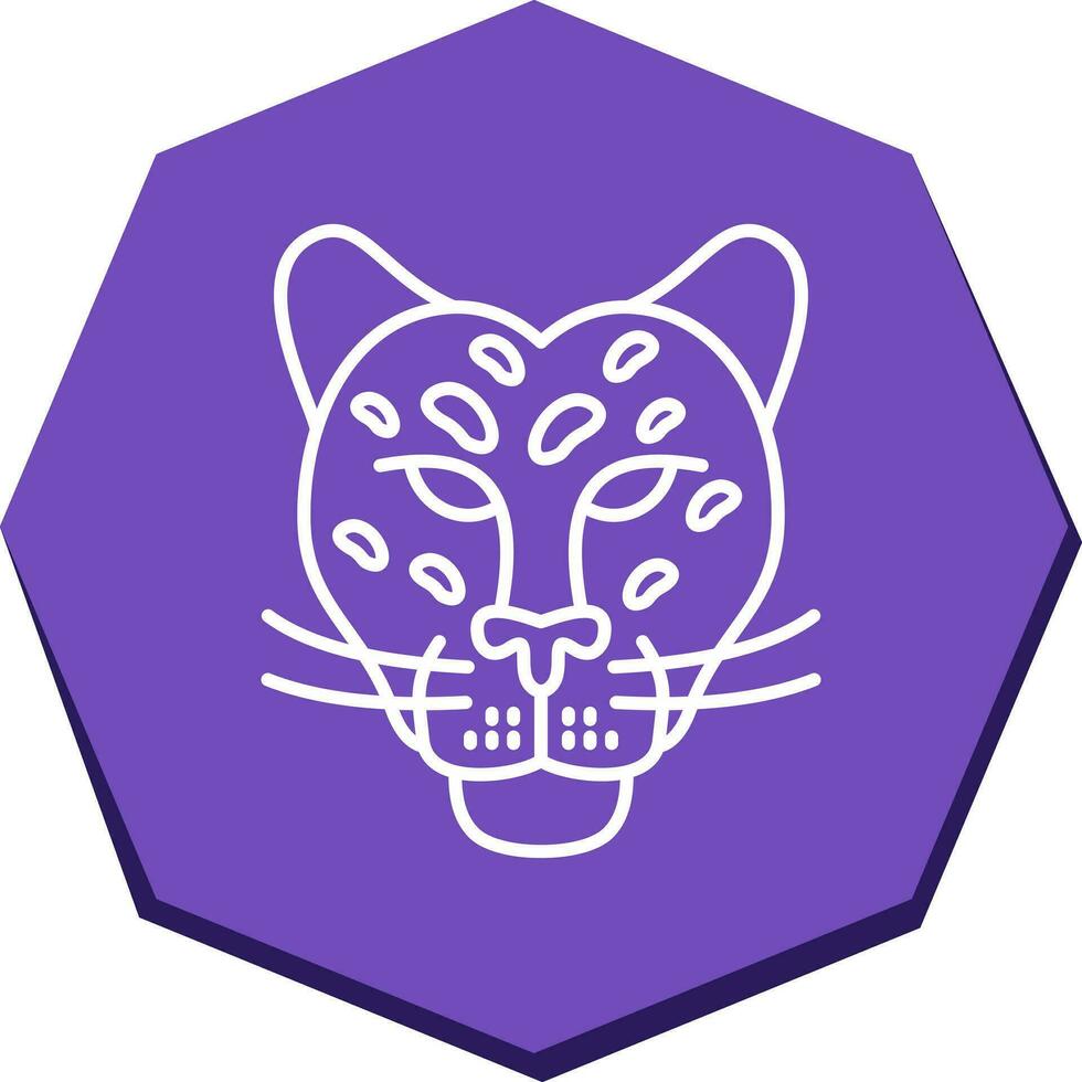 icono de vector de jaguar