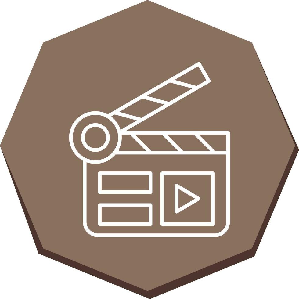 Clapper Board Vector Icon
