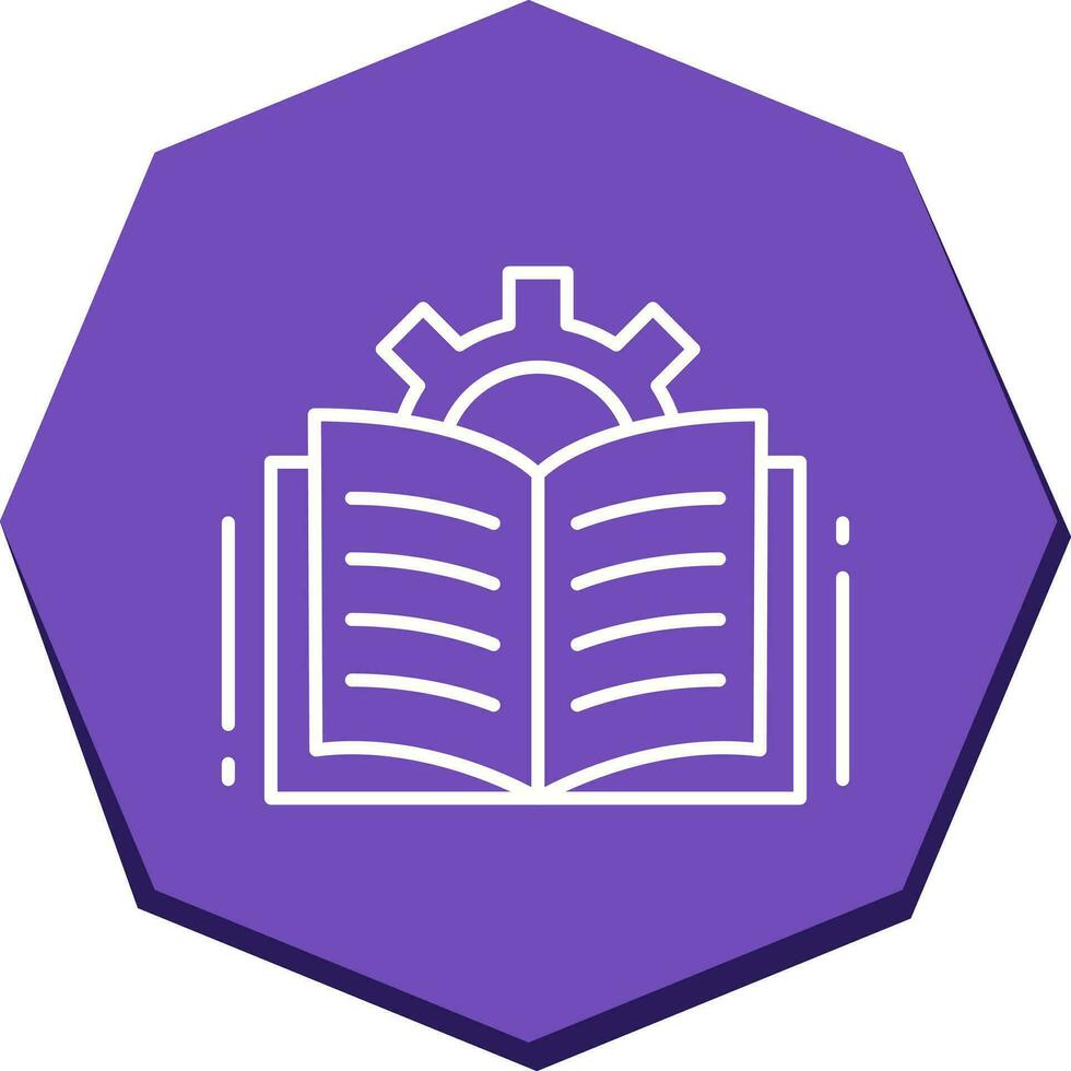 Open Book Vector Icon