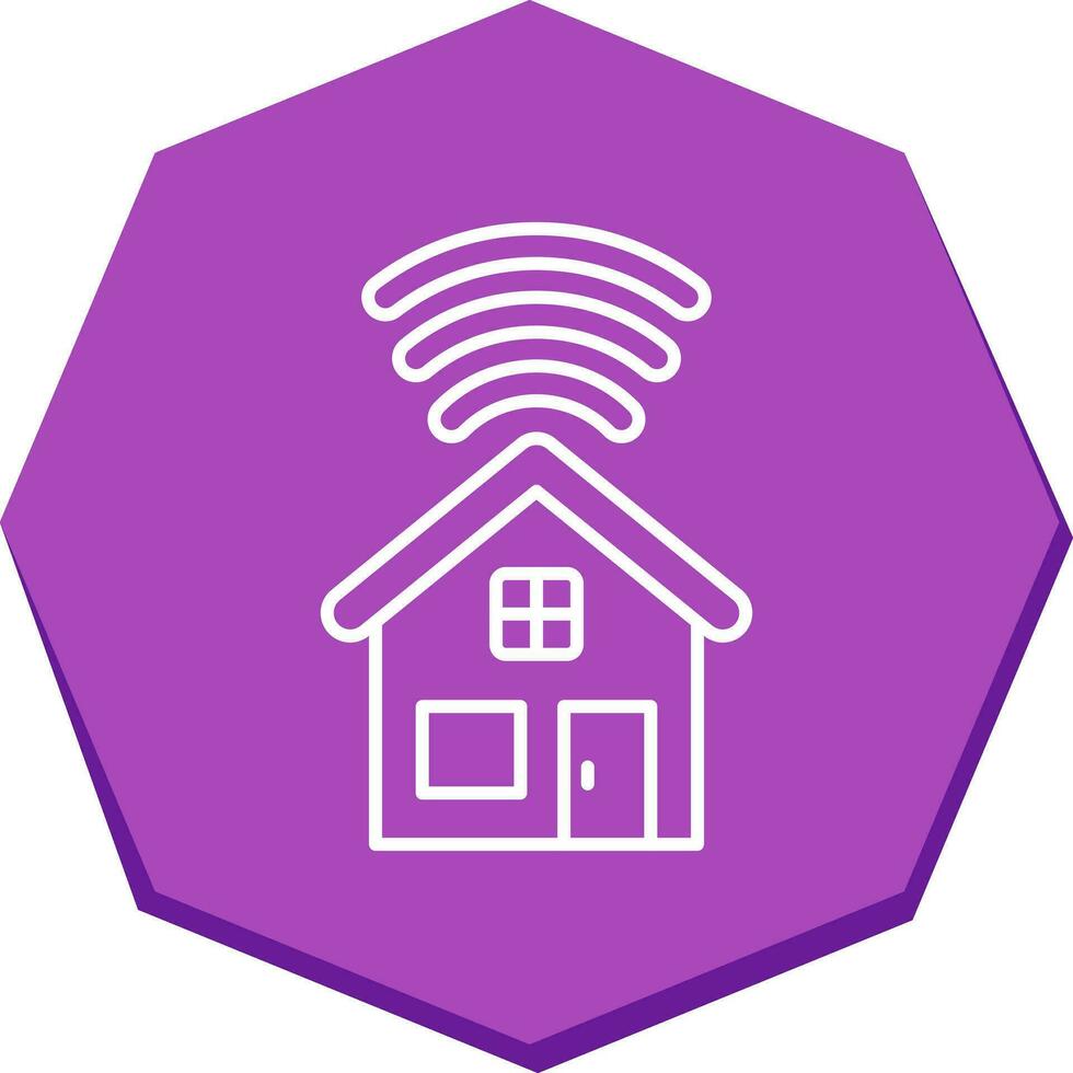 Smart House Vector Icon