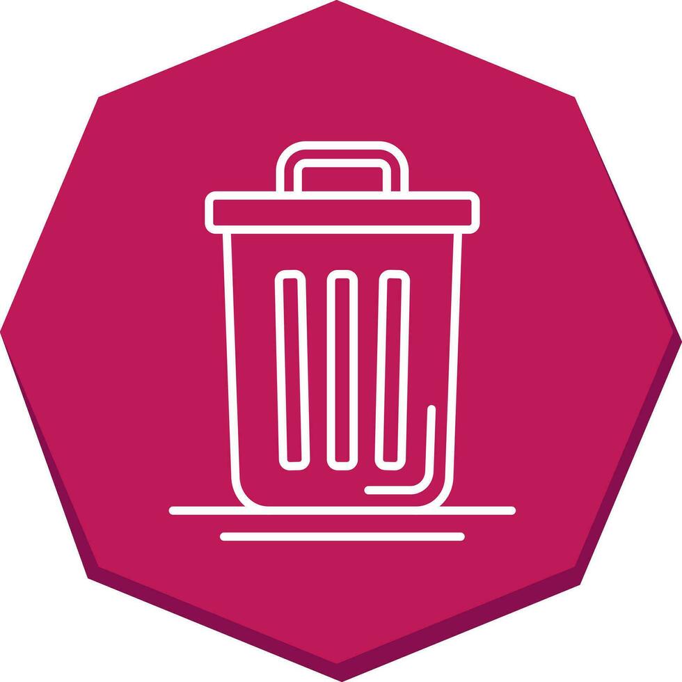 Trash Can Vector Icon