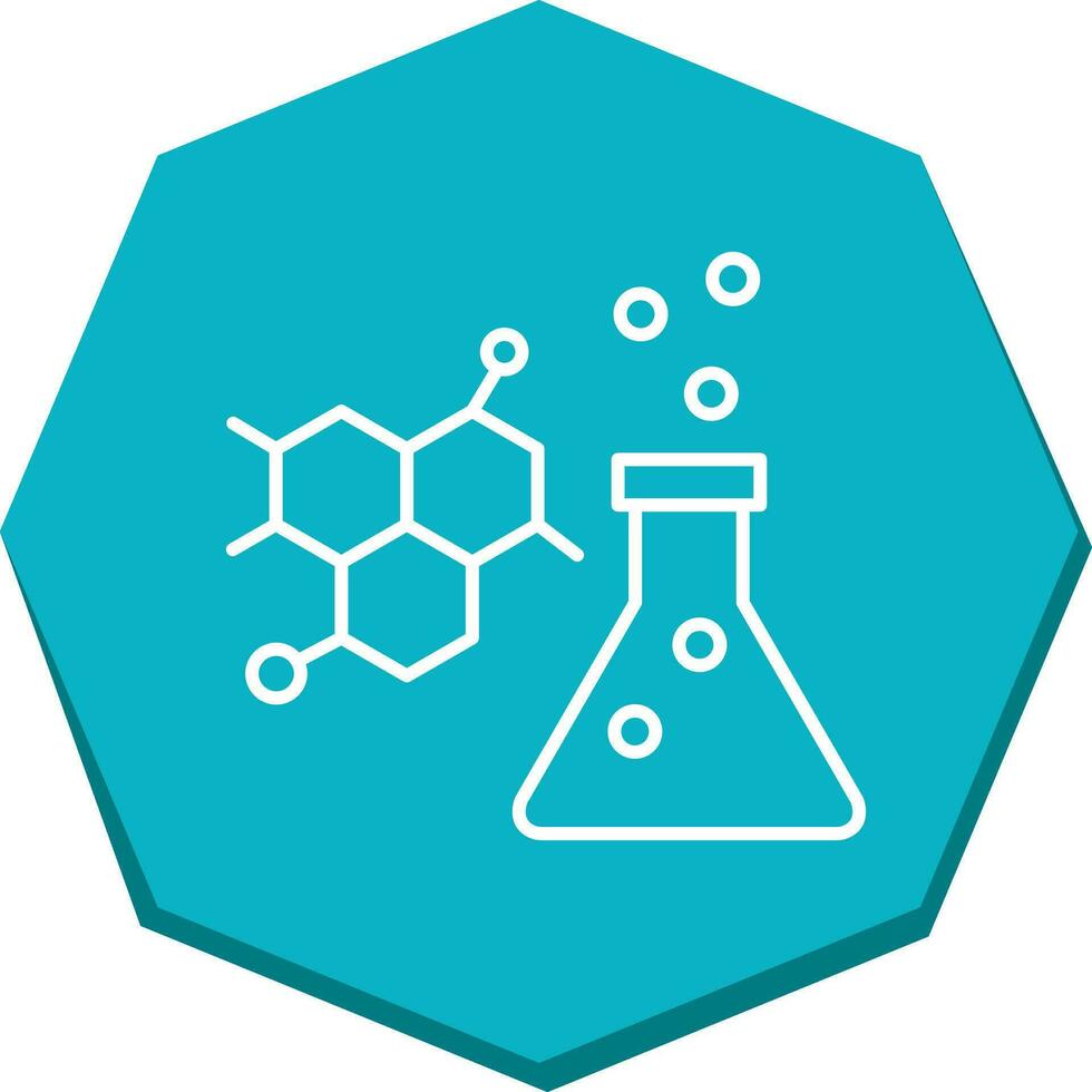 icono de vector de química