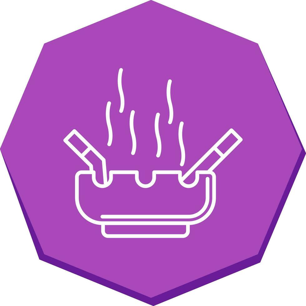 Ashtray Vector Icon