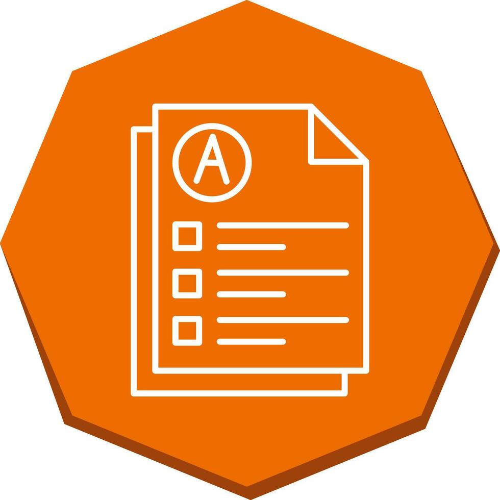 Exam Vector Icon