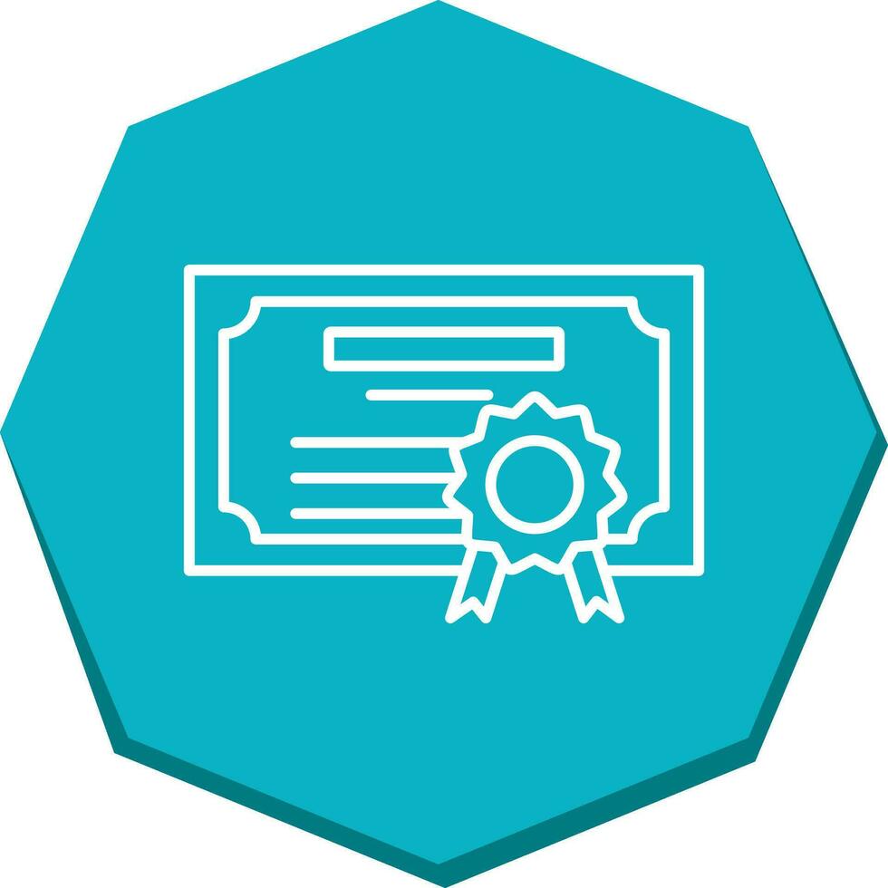 Diploma Vector Icon