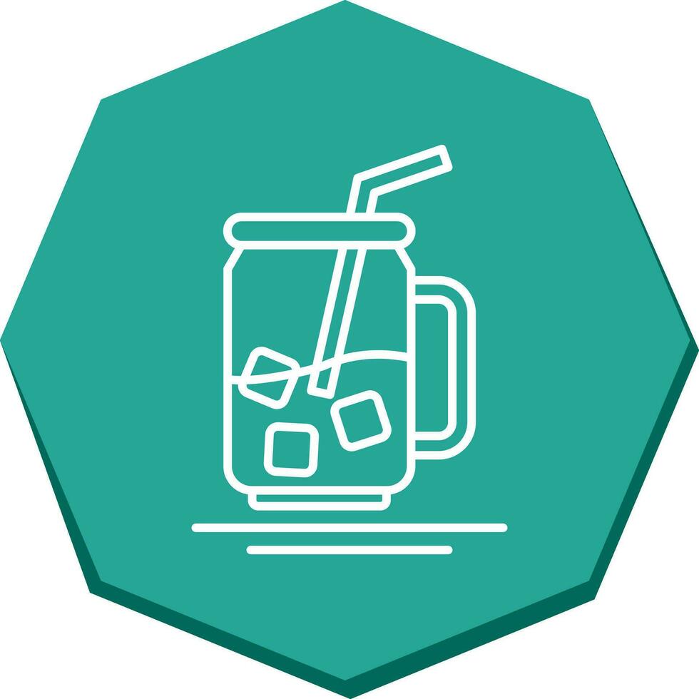 Iced Tea Vector Icon