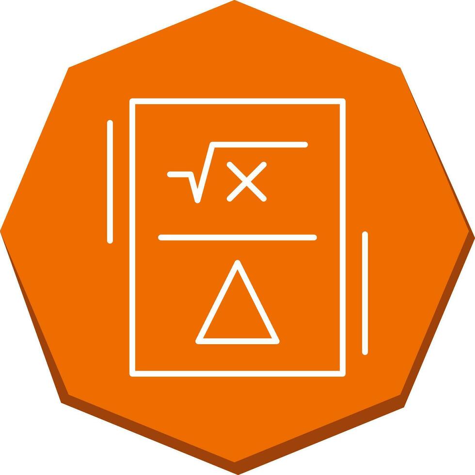 Formula Vector Icon