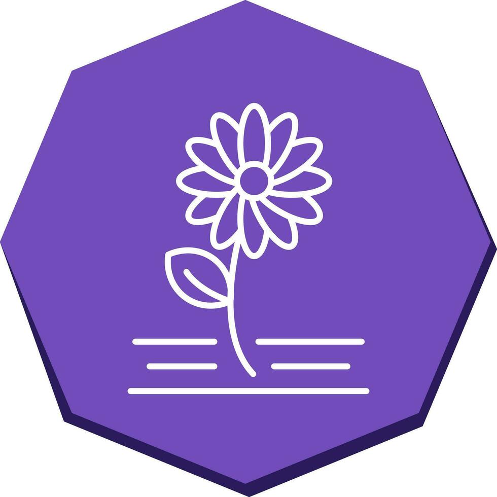 icono de vector de flores