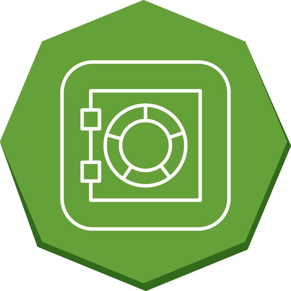 Safe Box Vector Icon