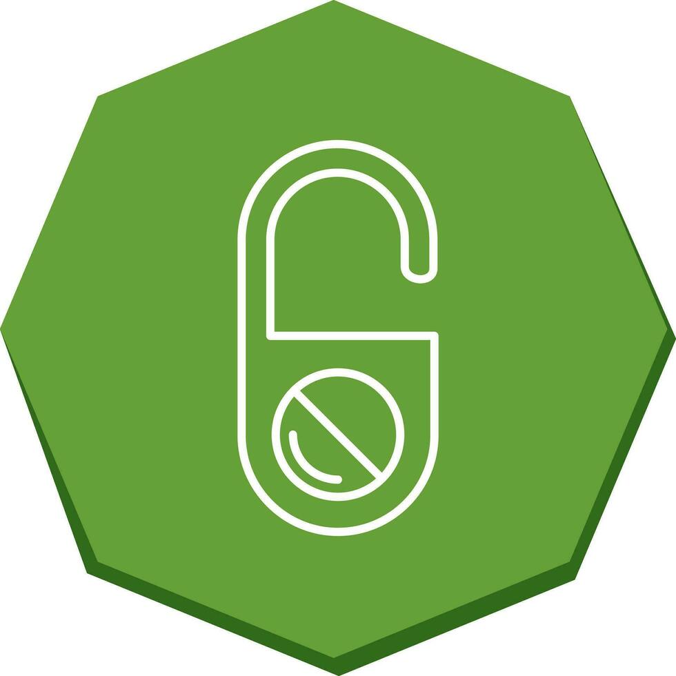 Do Not Disturb Vector Icon