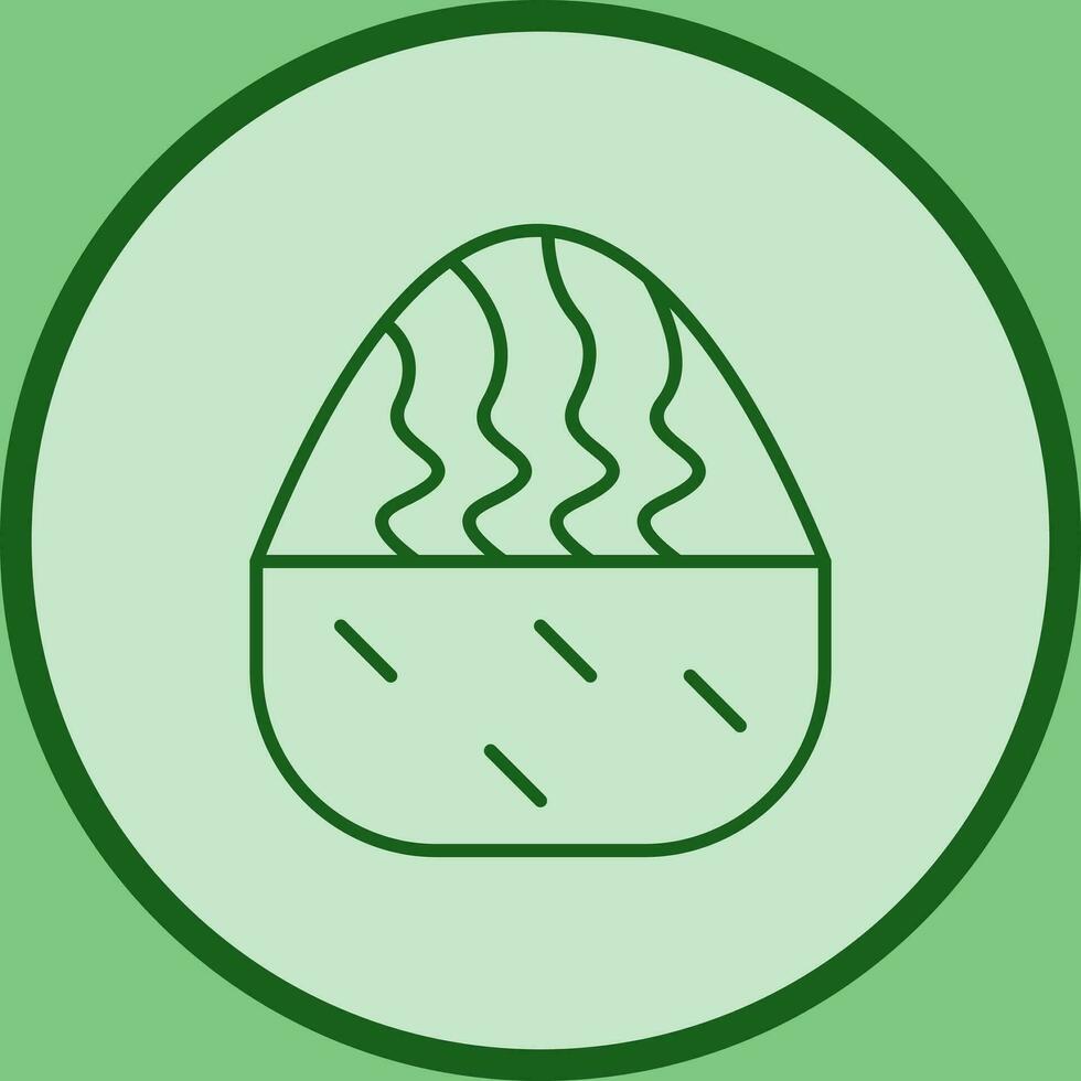 Cream Muffin Vector Icon