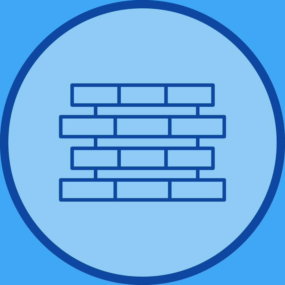 Unique Bricks Vector Icon