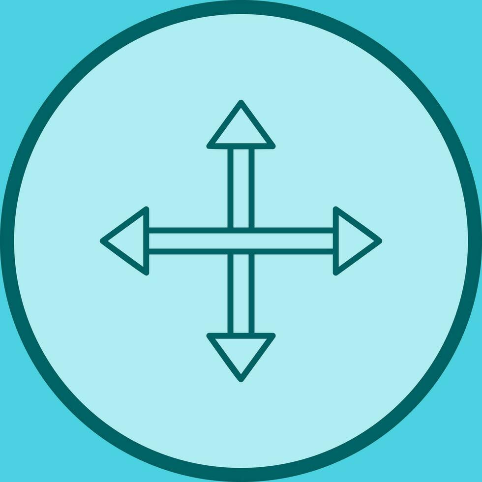 Unique Move Vector Icon