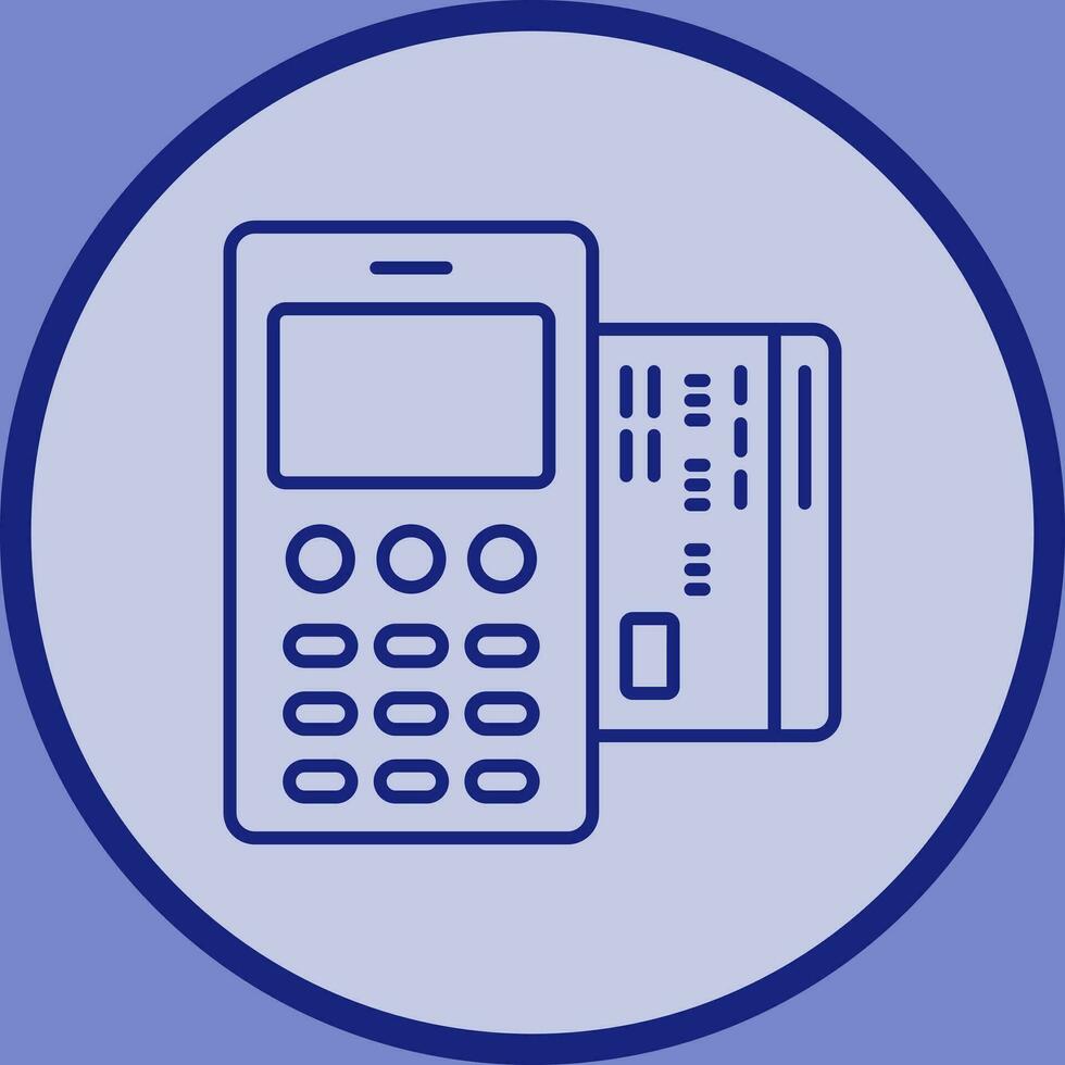 Card Machine Vector Icon