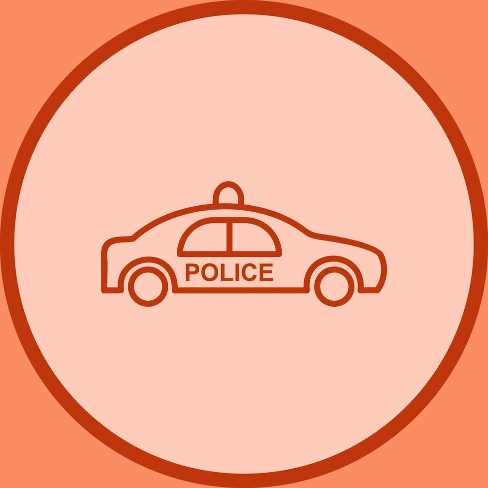 Police Car Vector Icon