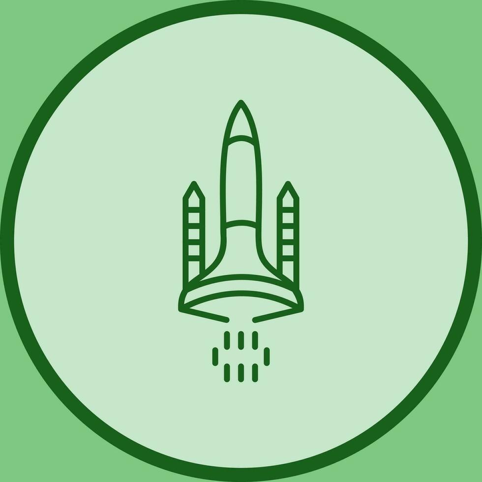 Space Shuttle Vector Icon