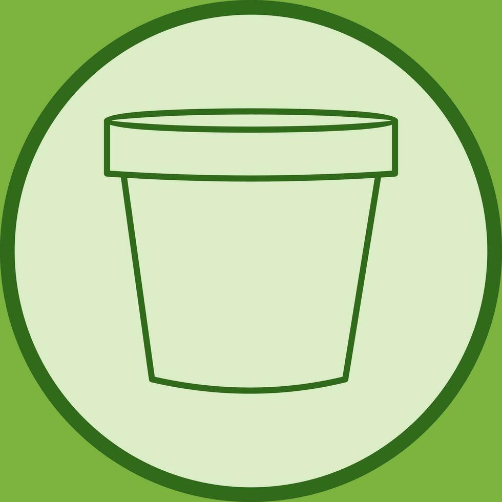 Plant Pot Vector Icon