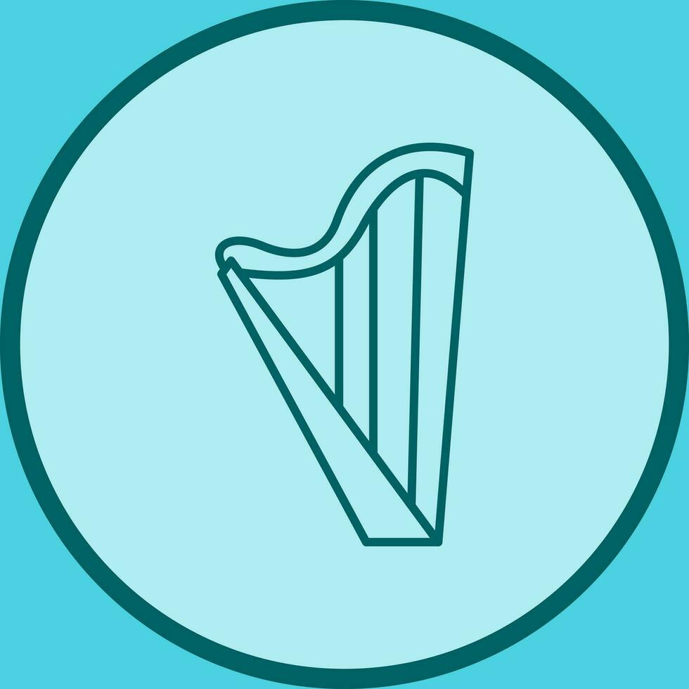 Harp Vector Icon