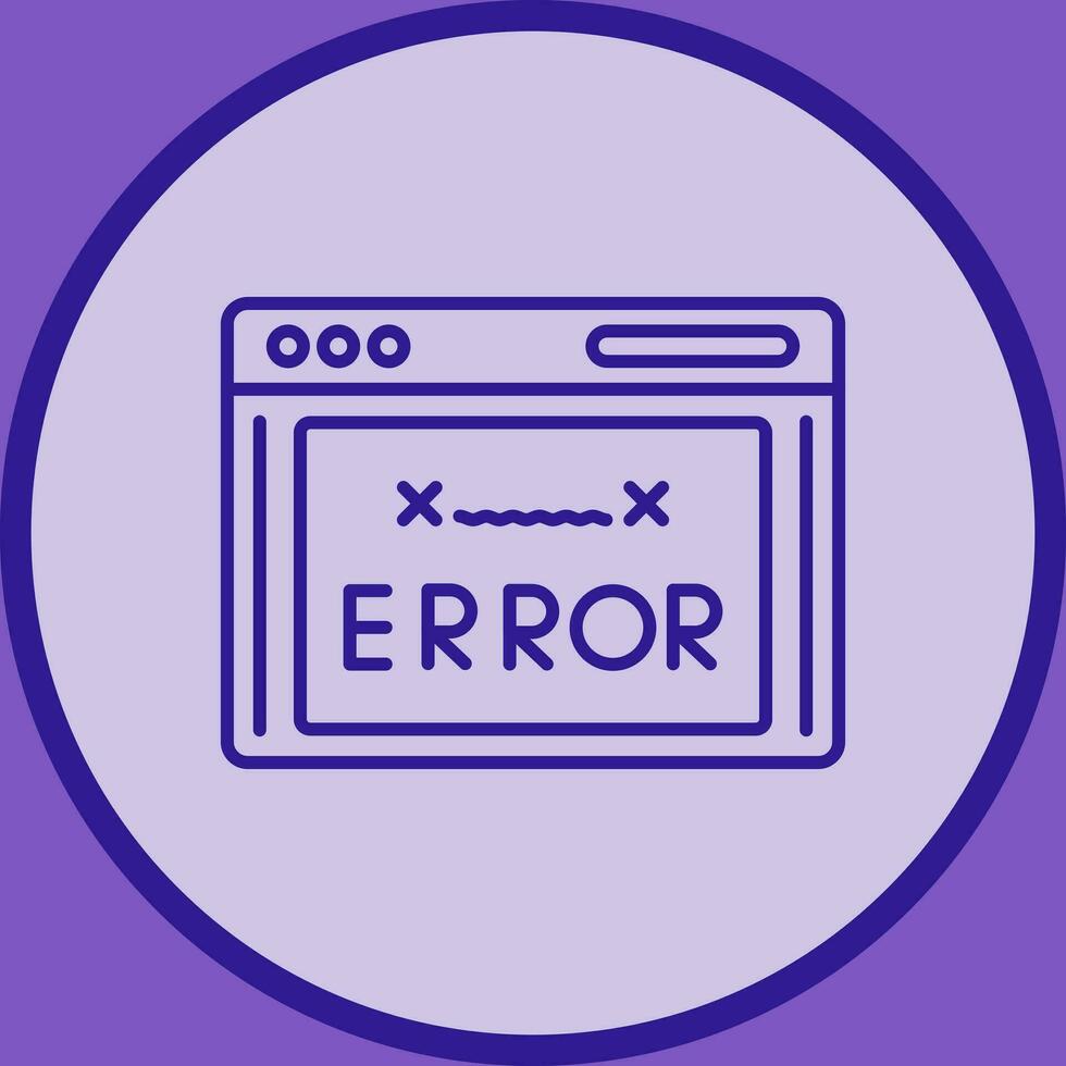 Error Code Vector Icon