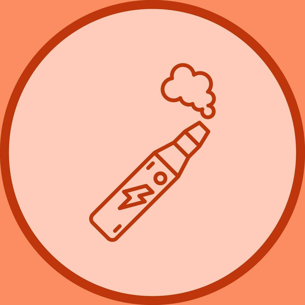 Electronic Cigarette Vector Icon