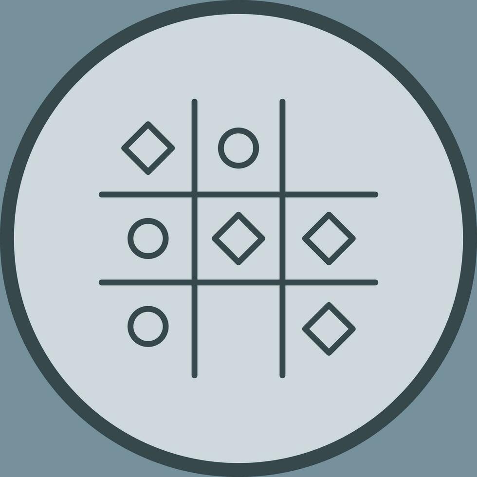 Tic Tac Toe Vector Icon