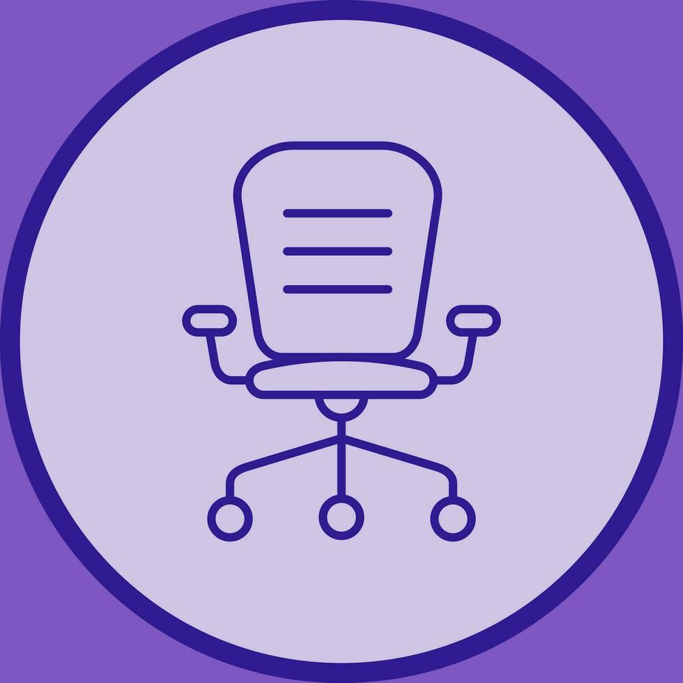 Office Chair Vector Icon