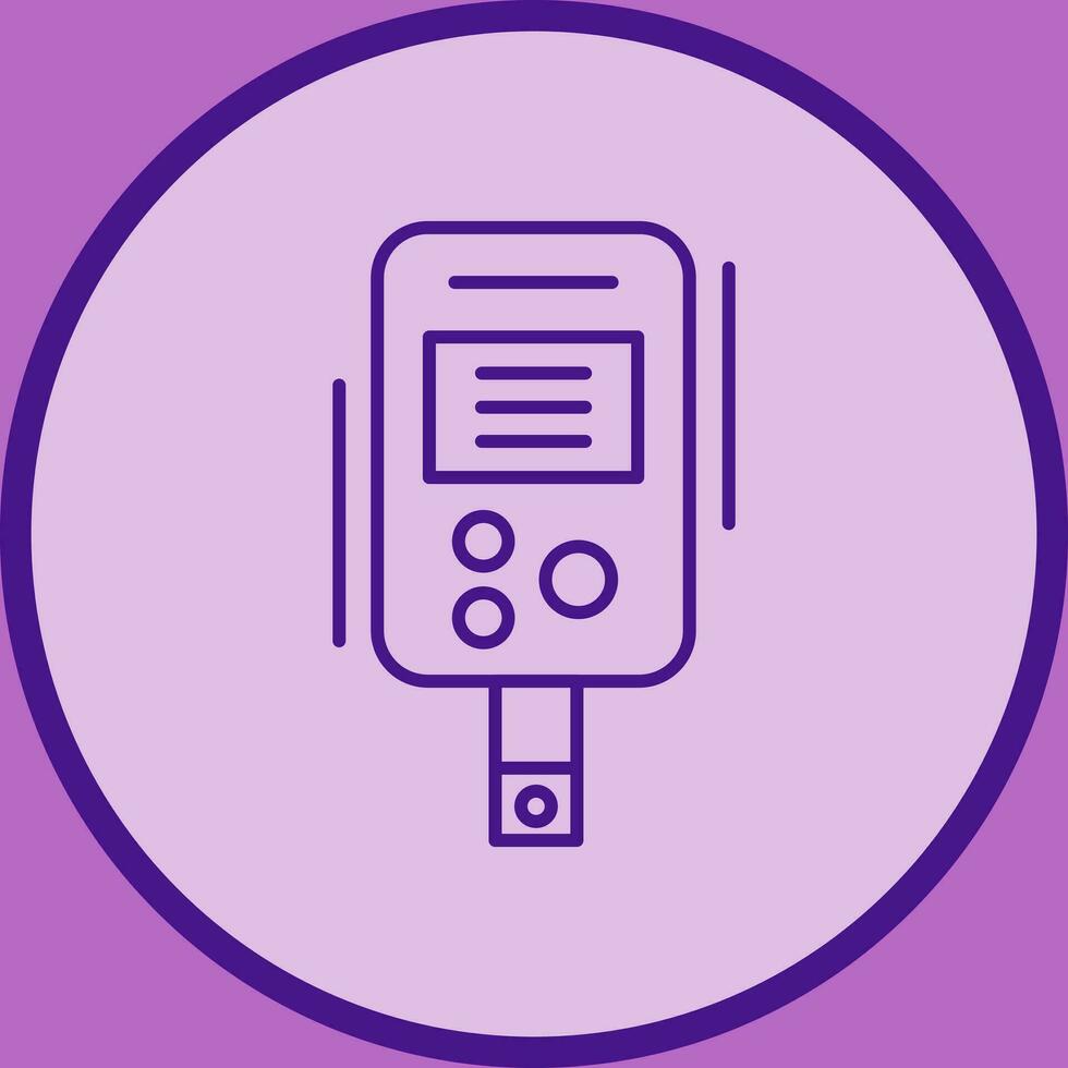 Diabetes Test Vector Icon