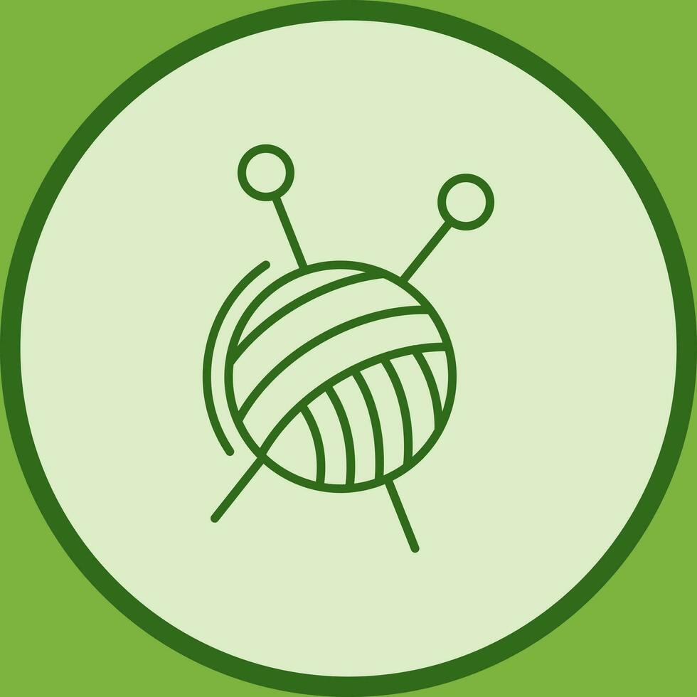 Knitting Vector Icon