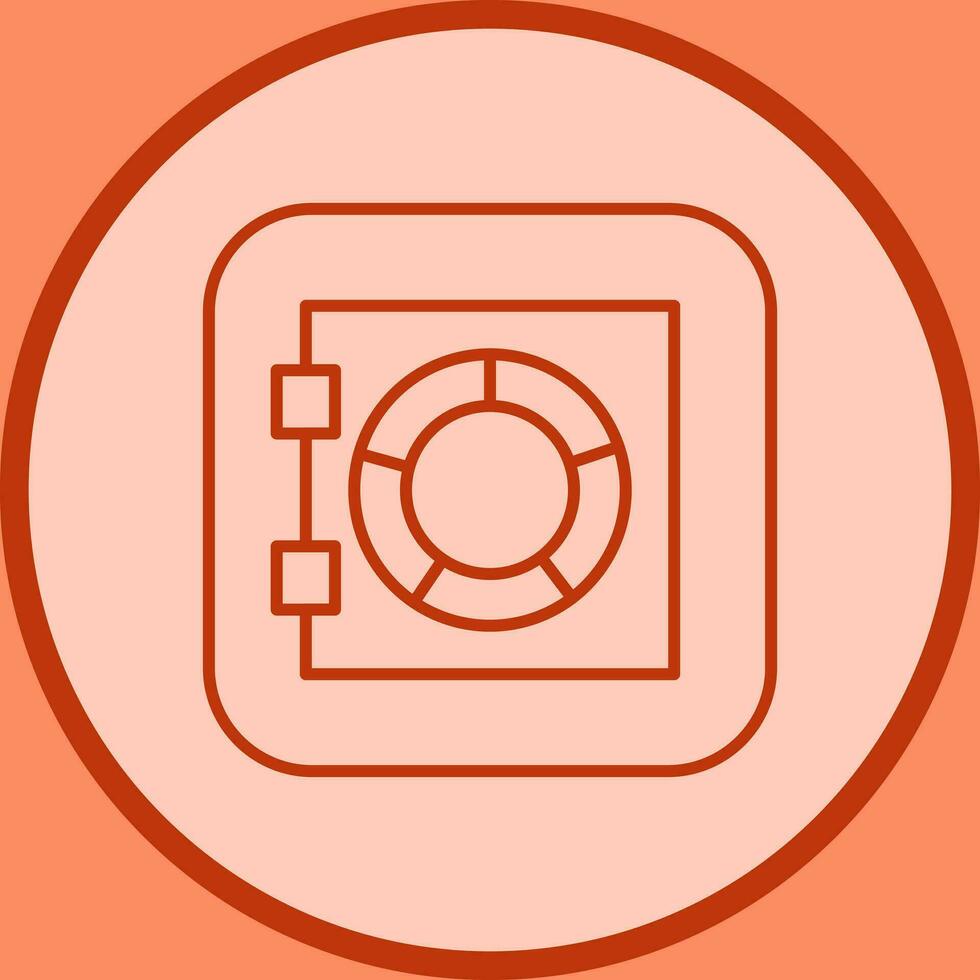 Safe Box Vector Icon